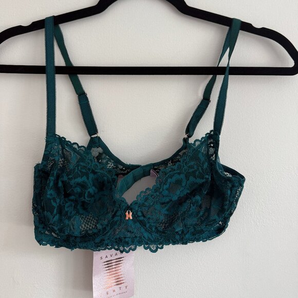 Savage x Fenty 32 C Lace Bra - Picture 1 of 3
